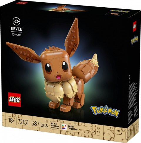 Klocki pokemon 72151 eevee
