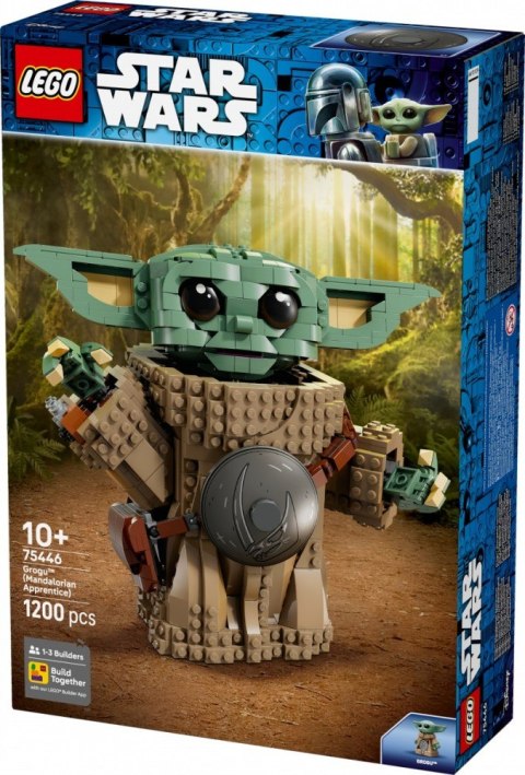 Klocki star wars 75446 grogu - uczeń mandalorianina