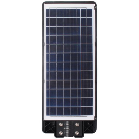 Lampa uliczna led latarnia solarna 270w + pilot + baterie zestaw e308