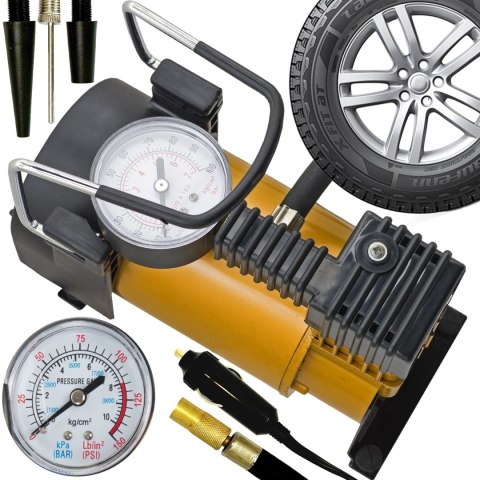 Kompresor samochodowy sprężarka pompka 150 psi 12v