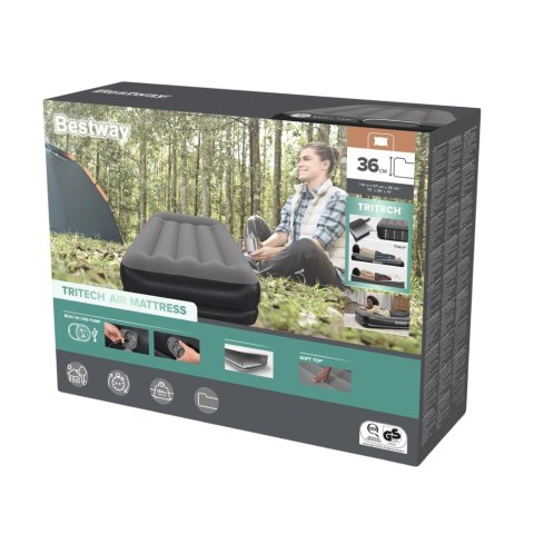 Materac Dmuchany Jednoosobowy Tritech Air Mattress 191x97cm Bestway 671BT