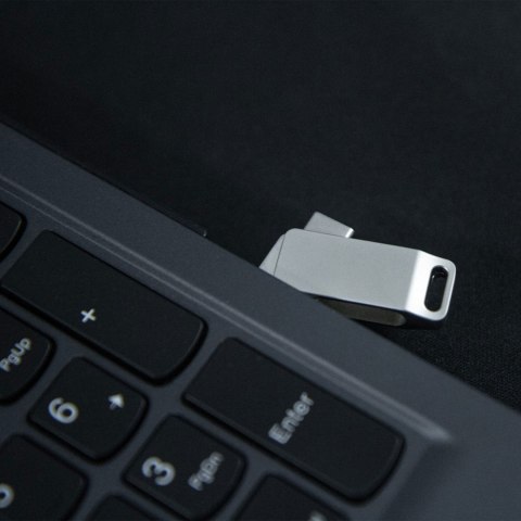 Pendrive Goodram USB + USB C 64GB srebrny