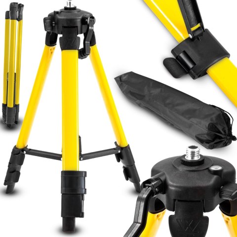 Statyw do lasera poziomicy laserowej gwint 5/8 cala 360 trójnóg + pokrowiec- or1190