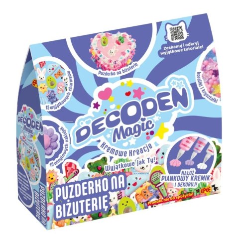 Zestaw kreatywny classic decoden magic puzderko na biżuterię