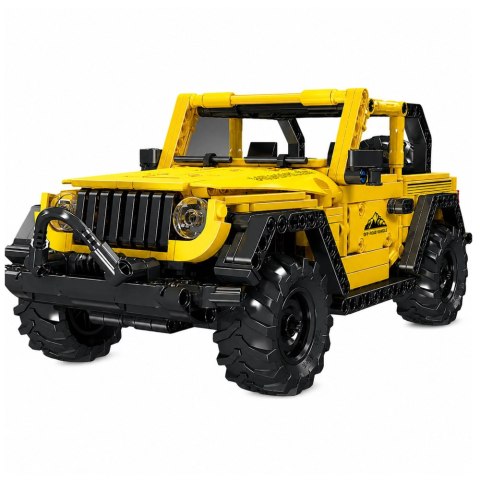 Klocki Konstrukcyjne Auto Samochód Terenowy Wrangler Żółty 746 el.
