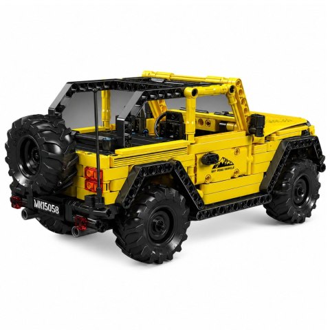 Klocki Konstrukcyjne Auto Samochód Terenowy Wrangler Żółty 746 el.