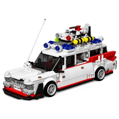Klocki Konstrukcyjne Auto Samochód Widmo Ghost Bus Biały 631 el.