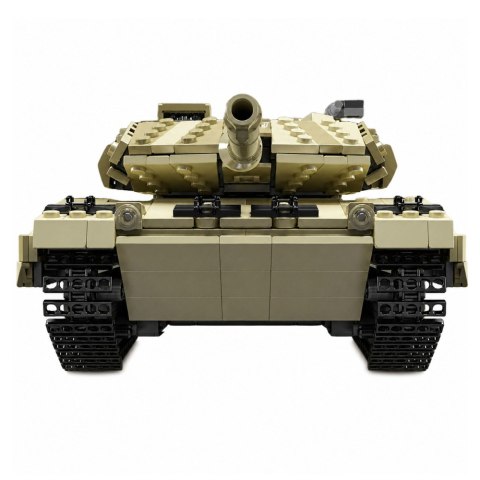 Klocki Konstrukcyjne Czołg Wojskowy Leopard Zdalnie Sterowany RC 1100 el.