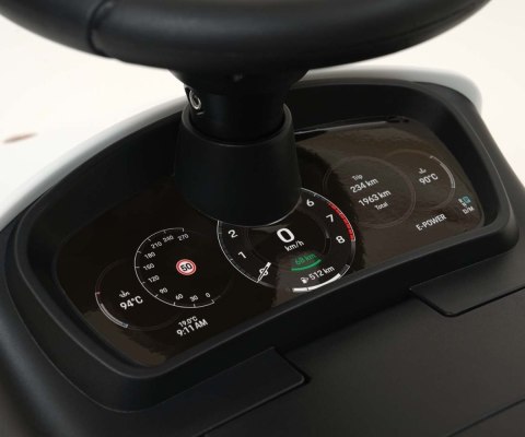 Pojazd jeździk porsche cayenne s biały
