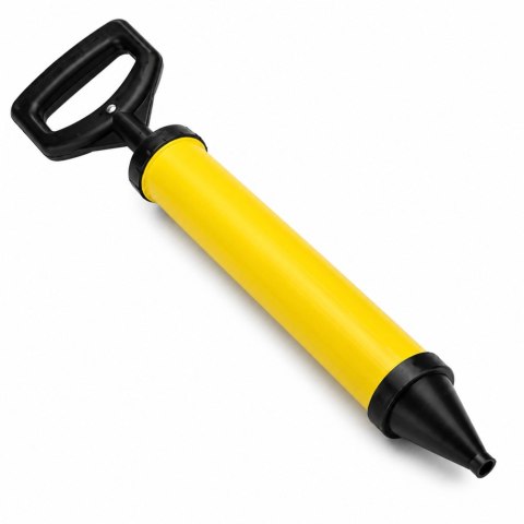 Pompka Do Fugowania Wyciskacz Budowlany Mas Betonu Silikonu 4 Końcówek 60cm