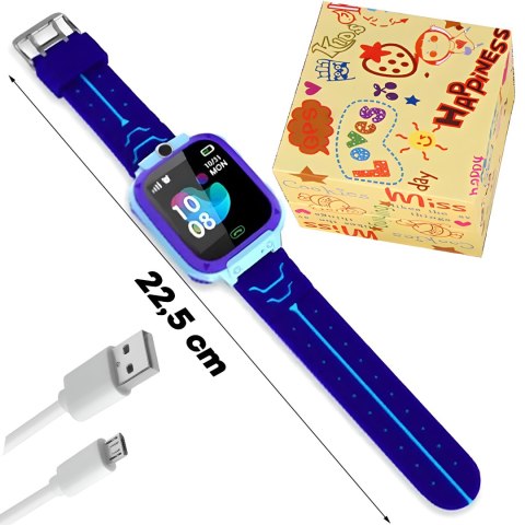 Smartwatch q12 / smartwatch q12 niebieski