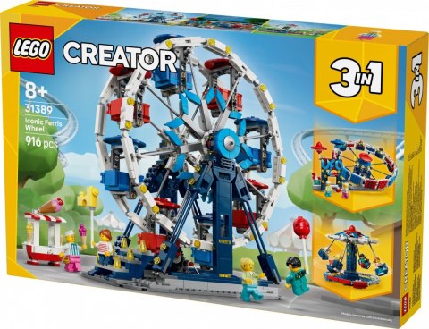Klocki creator 31389 kultowy diabelski młyn