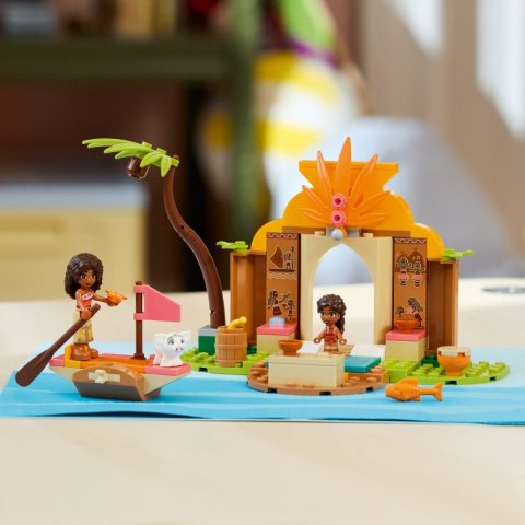 Klocki disney 43282 wiejska chatka i łódź