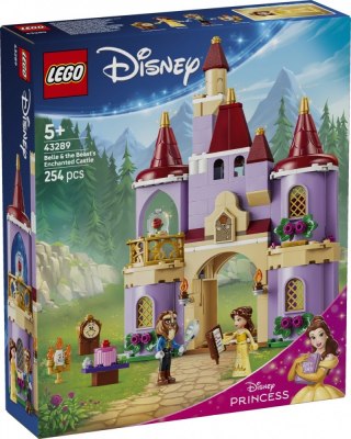 Klocki disney 43289 zaczarowany zamek pięknej i bestii