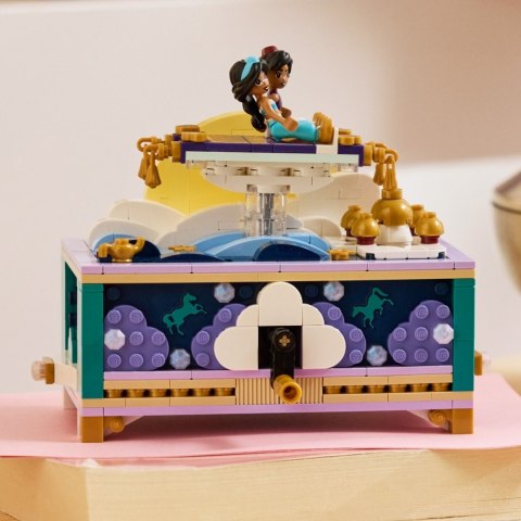 Klocki disney 43295 szkatułka na biżuterię dżasminy