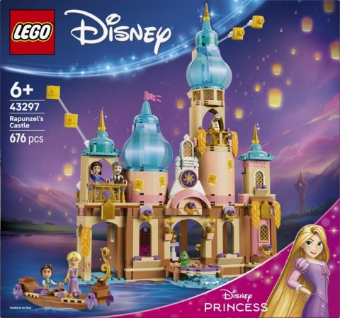 Klocki disney 43297 zamek roszpunki