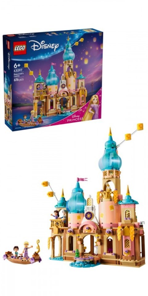 Klocki disney 43297 zamek roszpunki