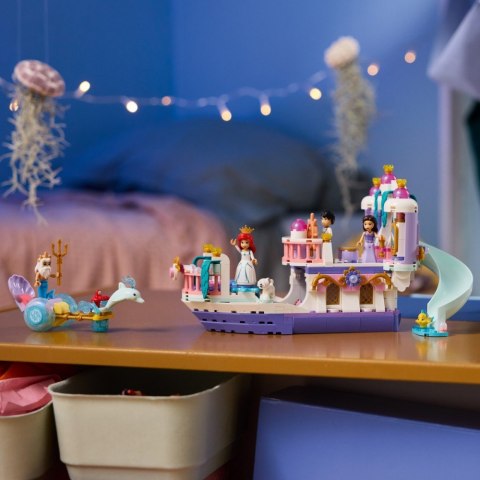 Klocki disney 43299 królewska łódź weselna arielki