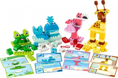 Klocki duplo 10472 gra w budowanie zwierzątek