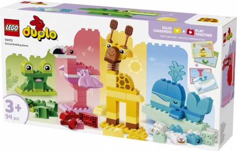 Klocki duplo 10472 gra w budowanie zwierzątek