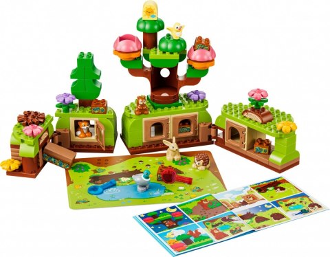 Klocki duplo 10480 las odkrywców z dzikimi zwierzętami