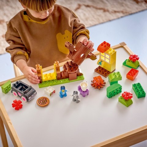 Klocki duplo bluey 10469 pizzerki z muffinką i blue