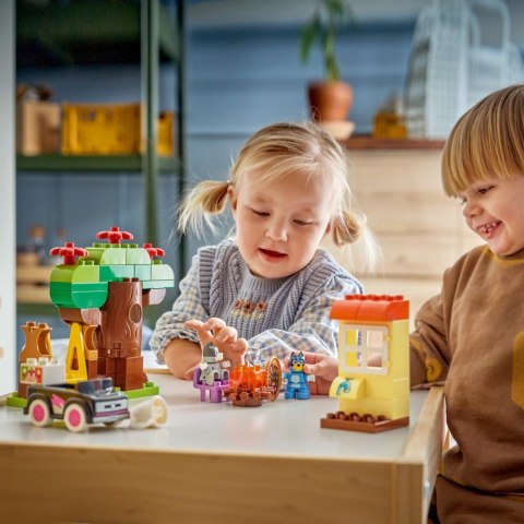 Klocki duplo bluey 10469 pizzerki z muffinką i blue