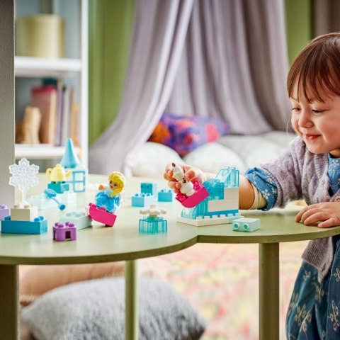 Klocki duplo disney 10462 kreatywne pudełko z elzą i olafem