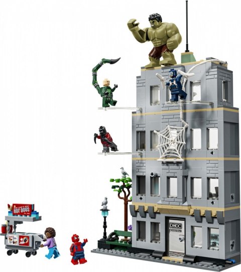 Klocki marvel super heroes 76350 epickie starcie: spider-man kontra hulk