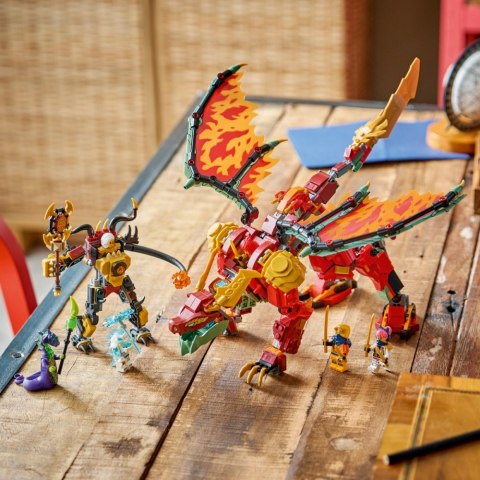 Klocki ninjago 71868 transformujący smoczy mech wyldfyre
