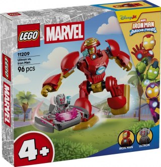 Klocki super heroes 11209 ultron kontra iron man