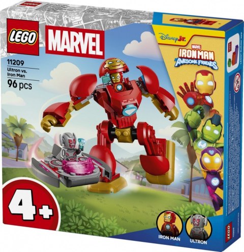 Klocki super heroes 11209 ultron kontra iron man
