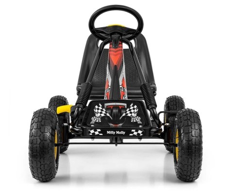 Gokart na pedały thor czarny