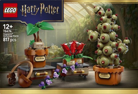 Klocki harry potter 76474 rośliny z lekcji zielarstwa w hogwarcie