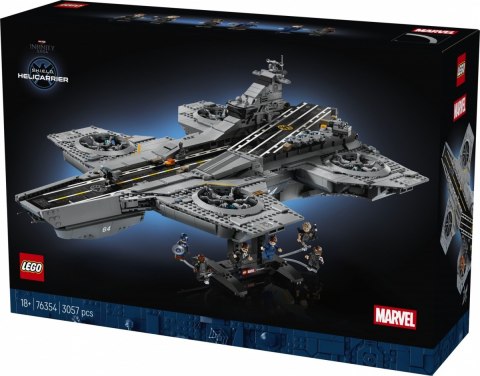 Klocki marvel super heroes 76354 lotniskowiec t.a.r.c.z.y