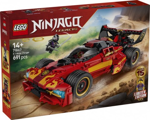 Klocki ninjago 71867 ninjaścigacz x-1 - 15-lecie
