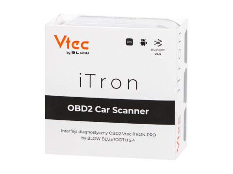 58-663# Interfejs diagnostyczny obd2 vtec itron pro by blow bluetooth 5,4
