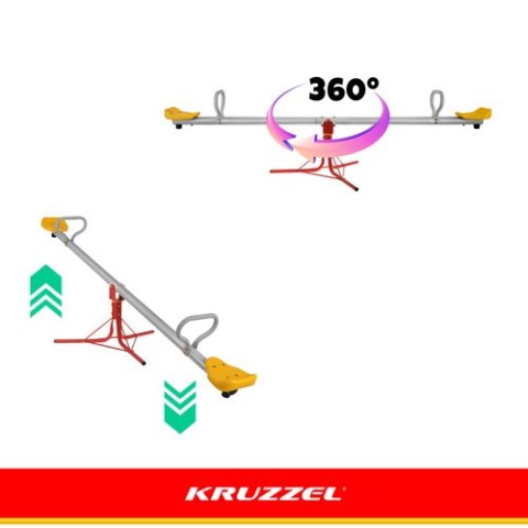 Huśtawka ogrodowa 2w1 Kruzzel