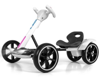 Pojazd gokart na akumulator bolt biały