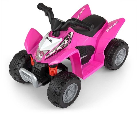 Pojazd quad na akumulator honda atv różowy