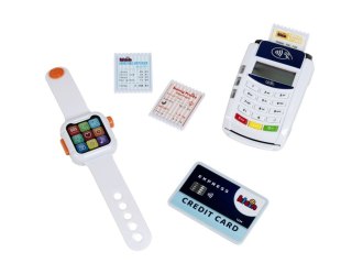 Terminal płatniczy i smartwatch