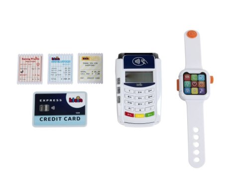 Terminal płatniczy i smartwatch