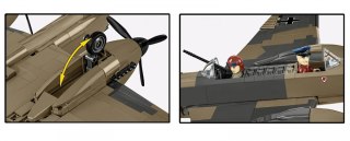Klocki messerschmitt bf 110c 578 klocków