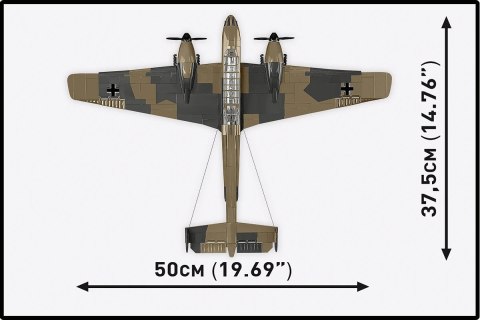Klocki messerschmitt bf 110c 578 klocków