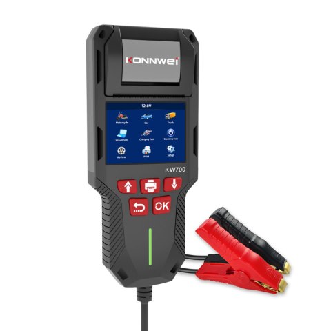 Miernik, tester baterii Konnwei KW700