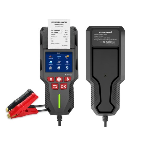 Miernik, tester baterii Konnwei KW700