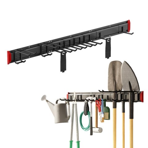 Ścienny organizer na narzędzia Maclean, stalowy, max. obciążenie 228kg, szerokość 1222mm, MC-179