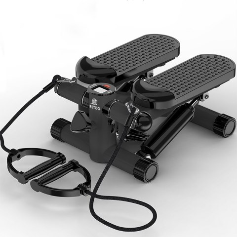 Stepper steper prosty z linkami do ćwiczeń regulacja fitness licznik lcd - s242-1