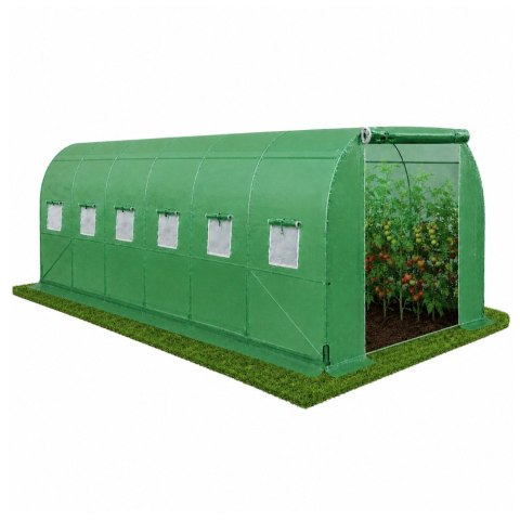 Tunel Ogrodowy Foliowy Szklarnia Na Warzywa PRO Stelaż 25MM 6x3x2M 18M?