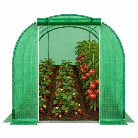Tunel Ogrodowy Foliowy Szklarnia Na Warzywa PRO Stelaż 25MM 8x3x2M 24M?